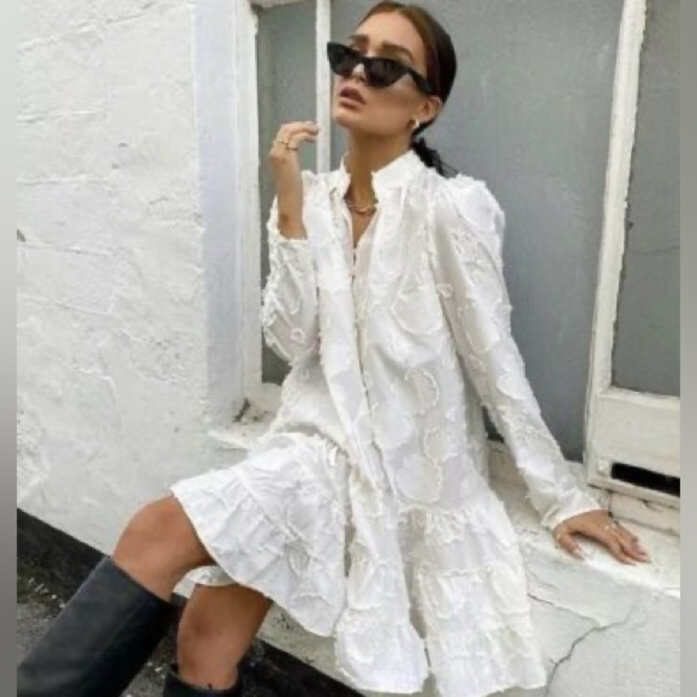 H&M Jacquard Weave Dress
